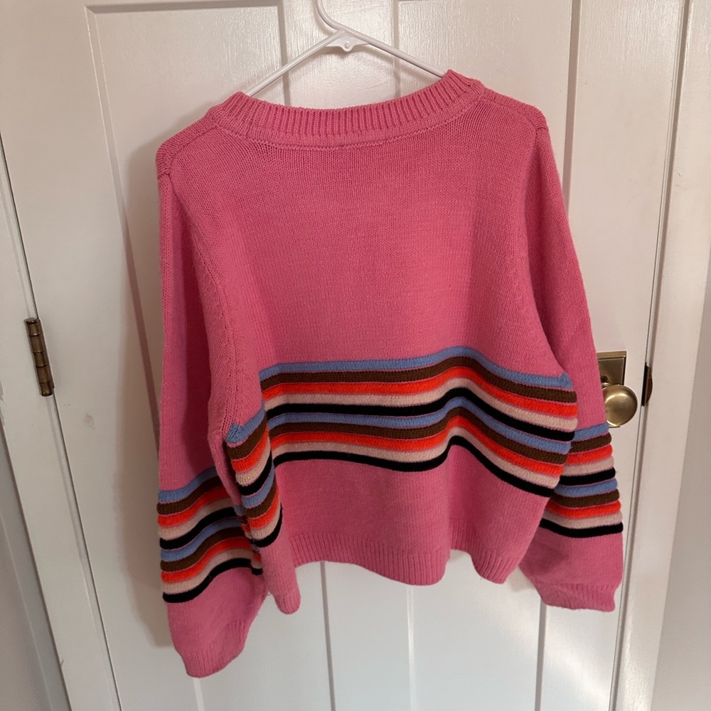 ASOS Rib Striped Sweater- 10 - Picture 2 of 4